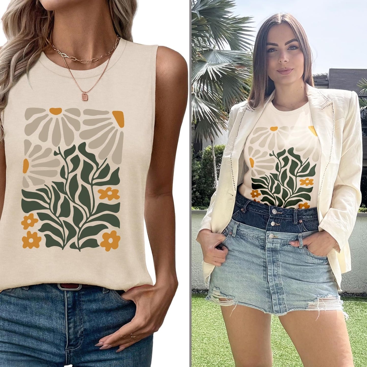 Sleeveless Tank Tops for Women