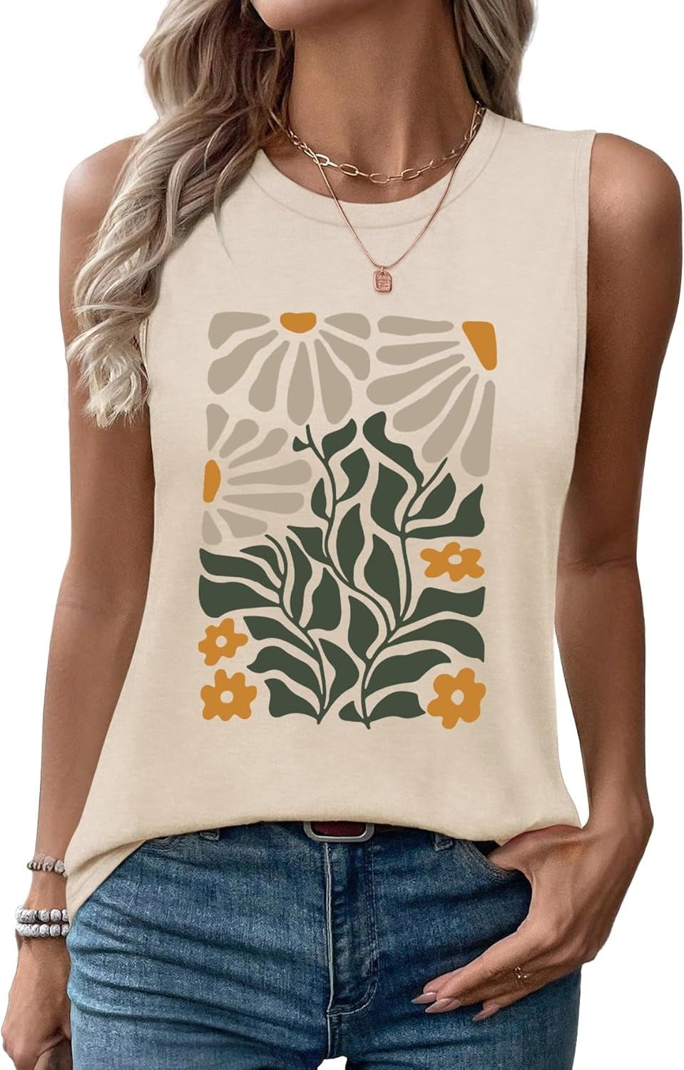 Sleeveless Tank Tops for Women